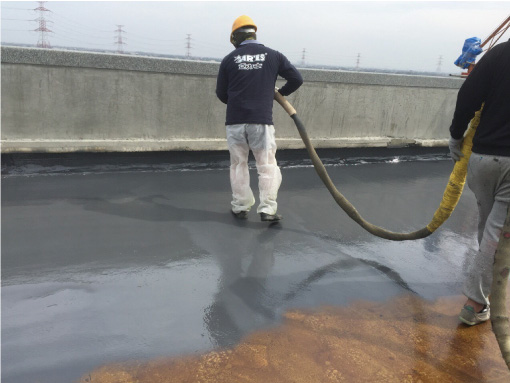 亚力士聚脲防水防腐蚀喷涂材